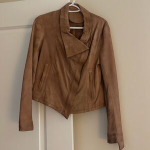 Italian Brown Leather Jacket
